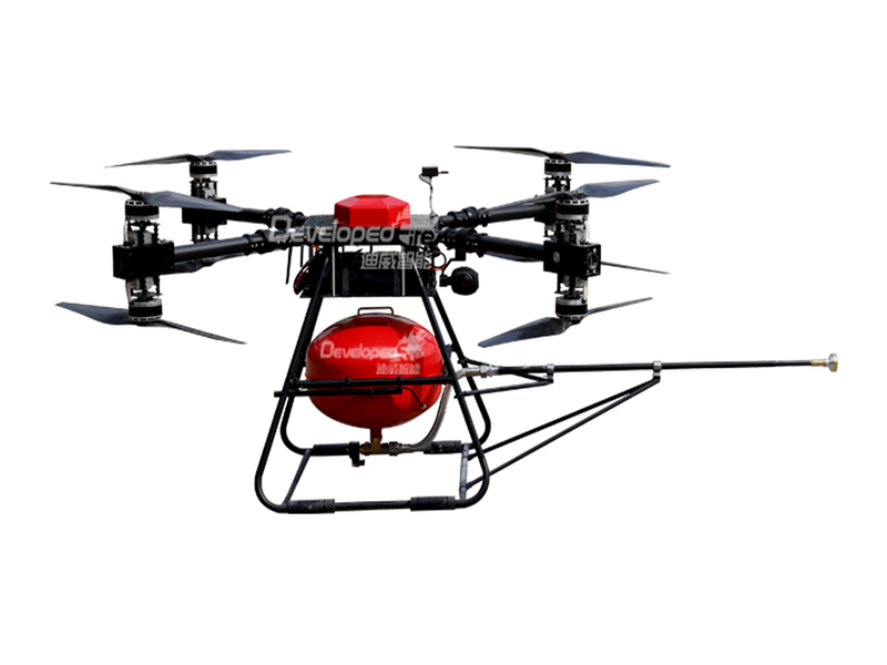  天翼大载重干粉灭火无人机