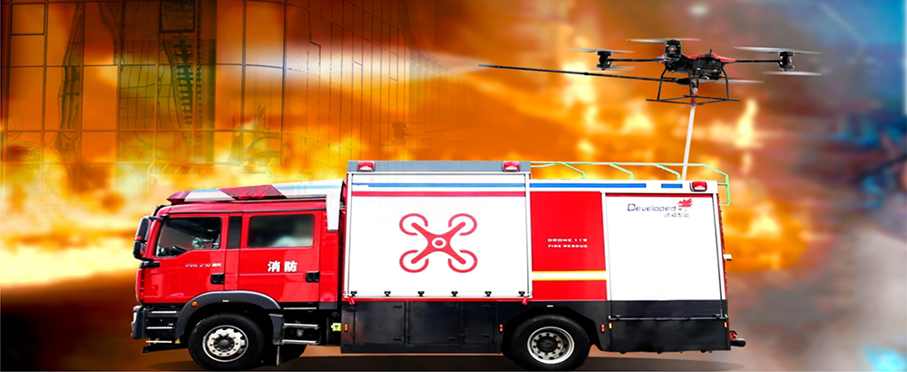 城市高层综合救援主战车