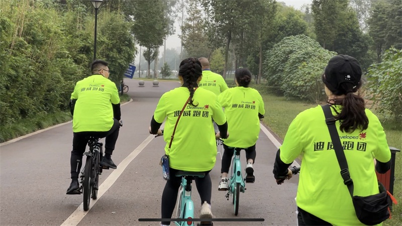2022年10月28日 四川消防协会公益骑行活动